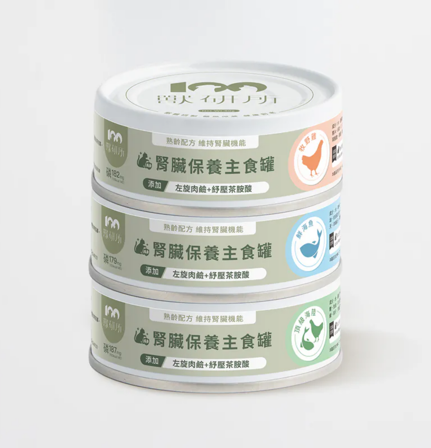 獸研所 | 腎臟保養主食貓罐頭 80g - 牧野雞