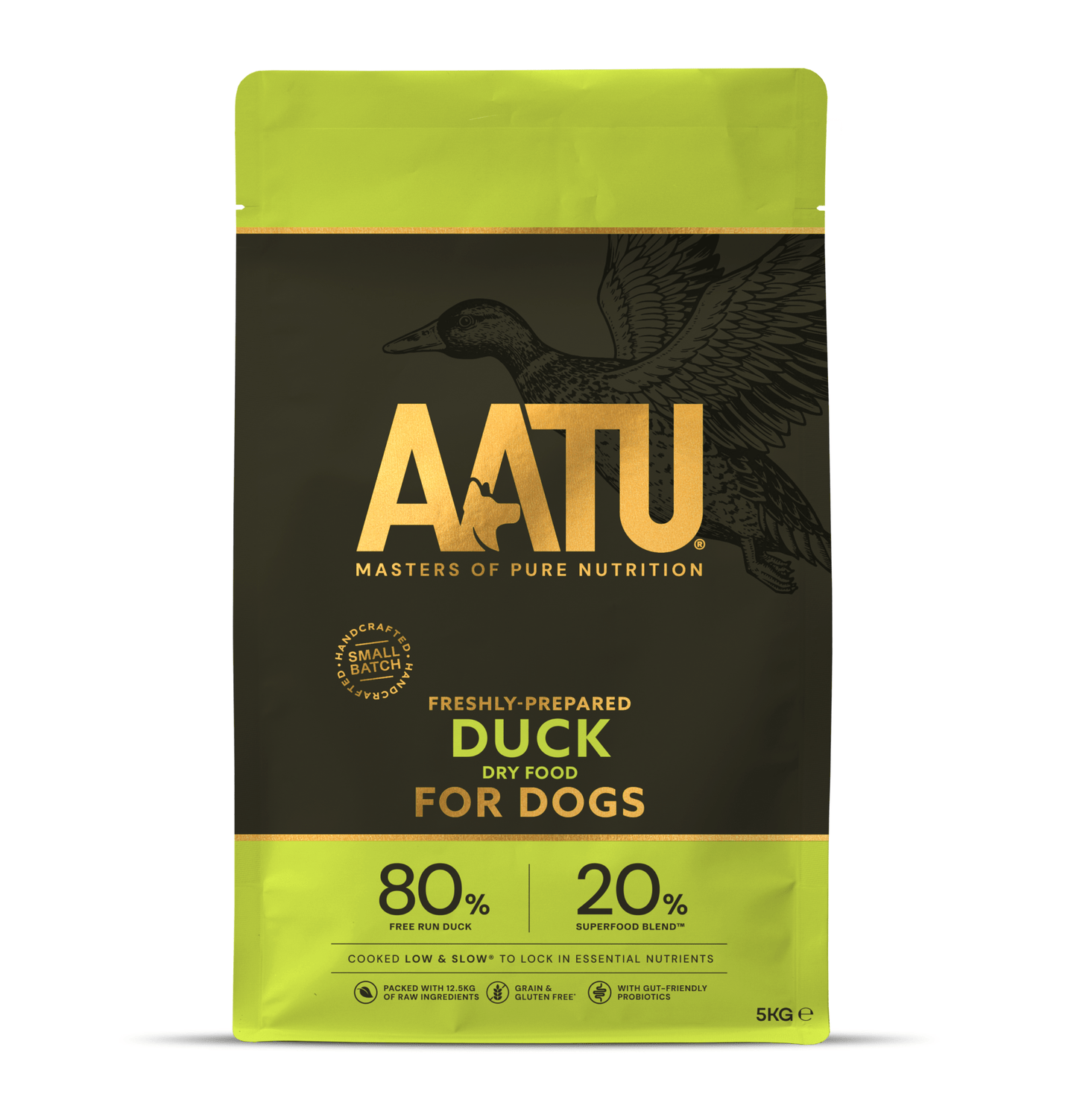 AATU | 無穀物走地鴨肉低敏天然狗乾糧 - SugarPet 寵甜