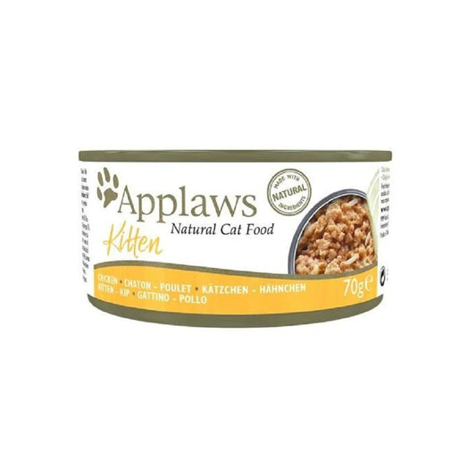 Applaws | 肉絲湯汁 - 幼貓雞胸肉貓罐頭 70g - SugarPet