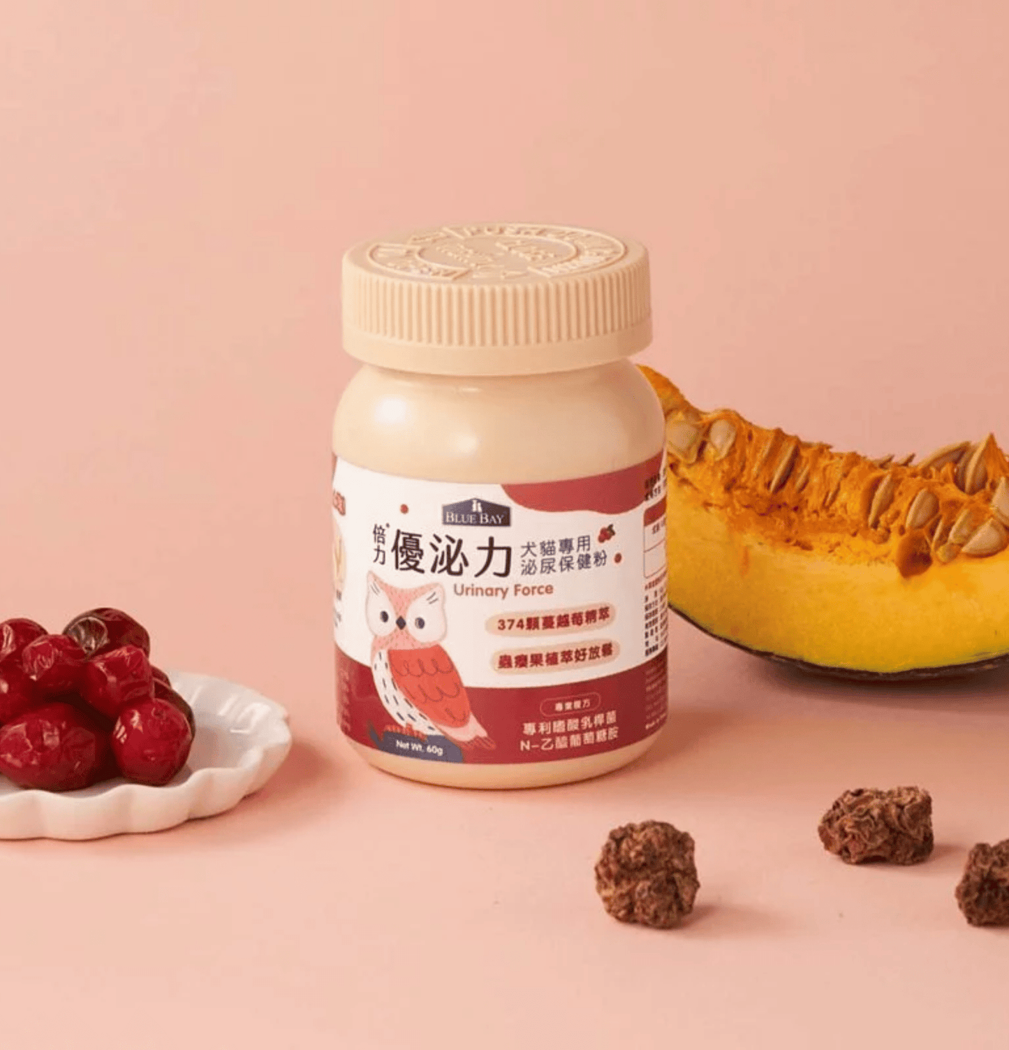Blue Bay | 優泌力泌尿保健粉 60g (貓狗食用) - SugarPet 寵甜
