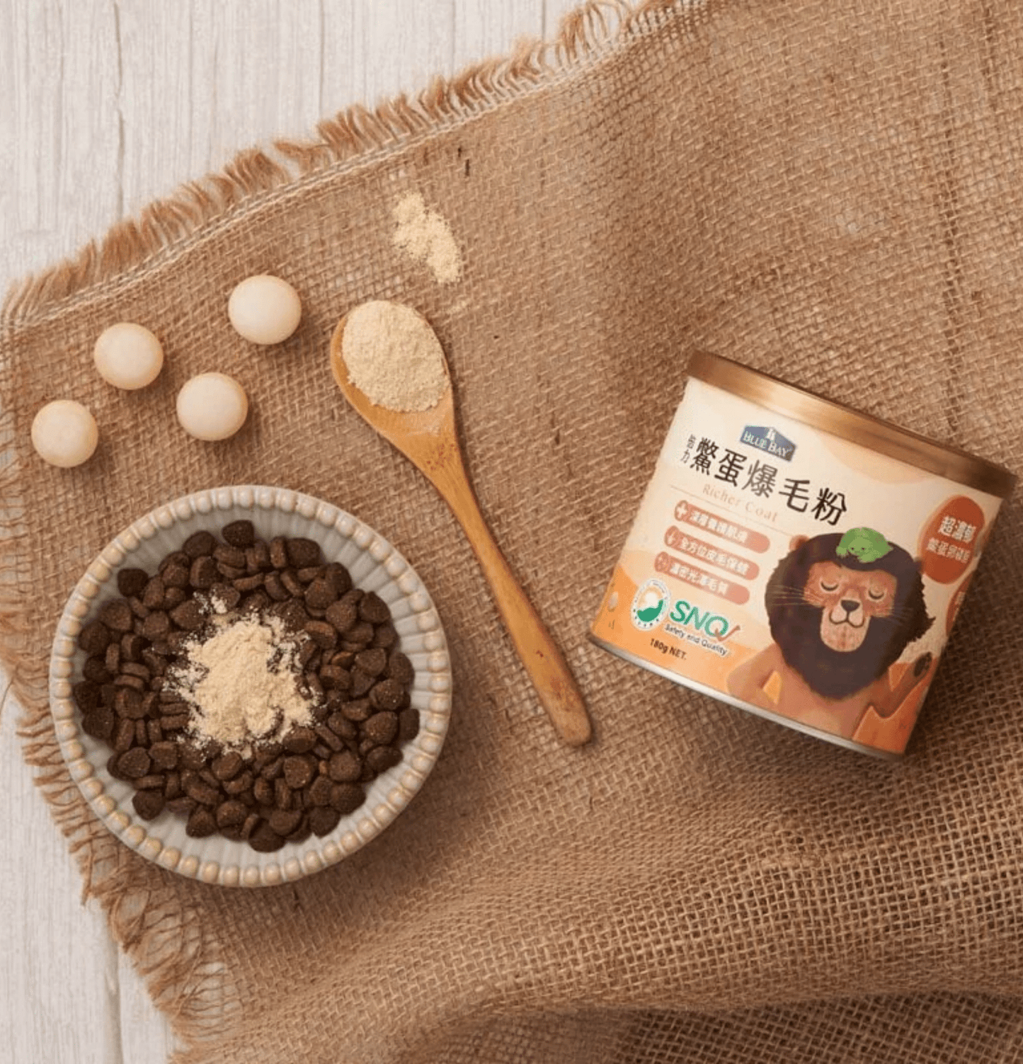 Blue Bay | 倍力鱉蛋爆毛粉 (貓狗食用) - SugarPet 寵甜