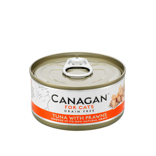 Canagan | 無穀物吞拿魚+蝦貓罐頭 75g - SugarPet