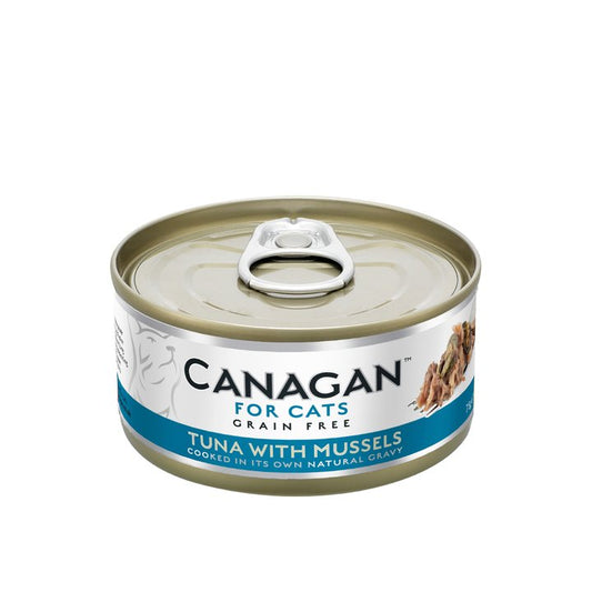 Canagan | 無穀物吞拿魚+青口貓罐頭75g - SugarPet
