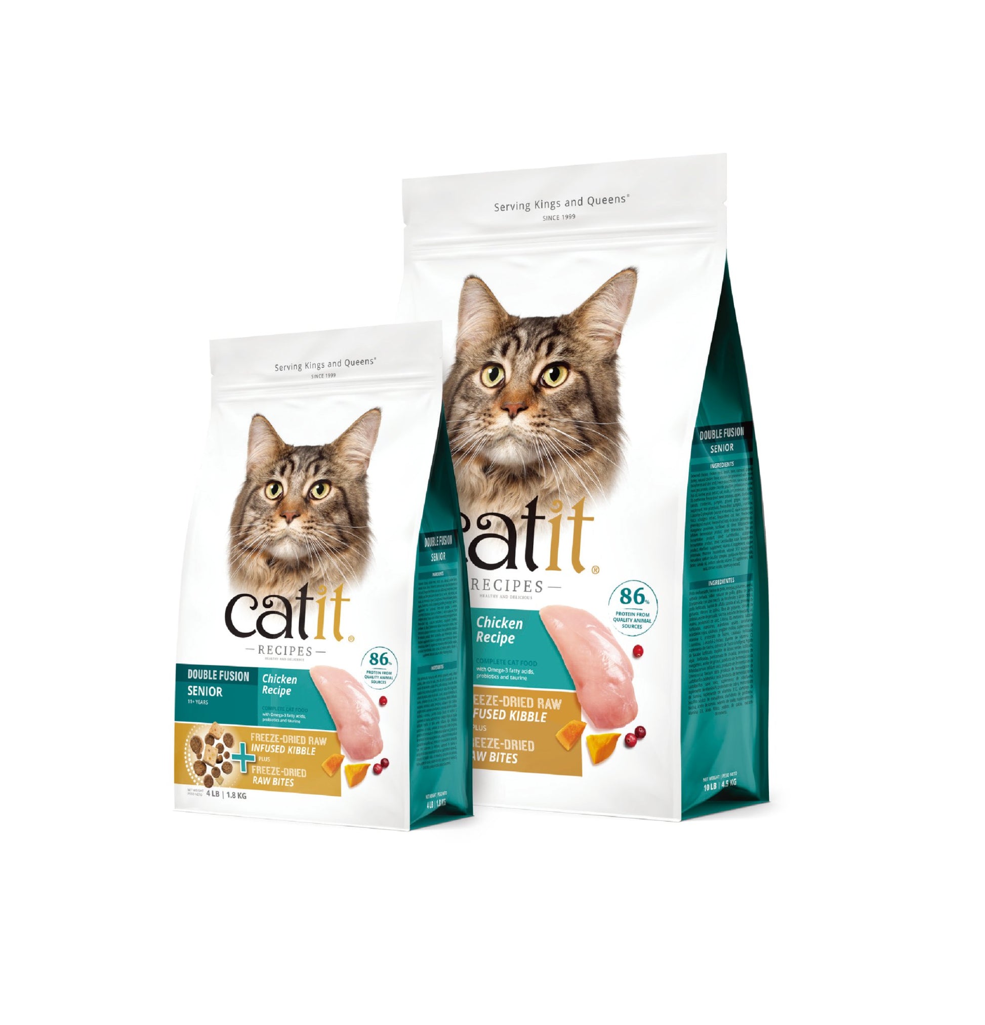 Catit | Recipes 凍乾内層+鮮雞肉老貓糧 - SugarPet