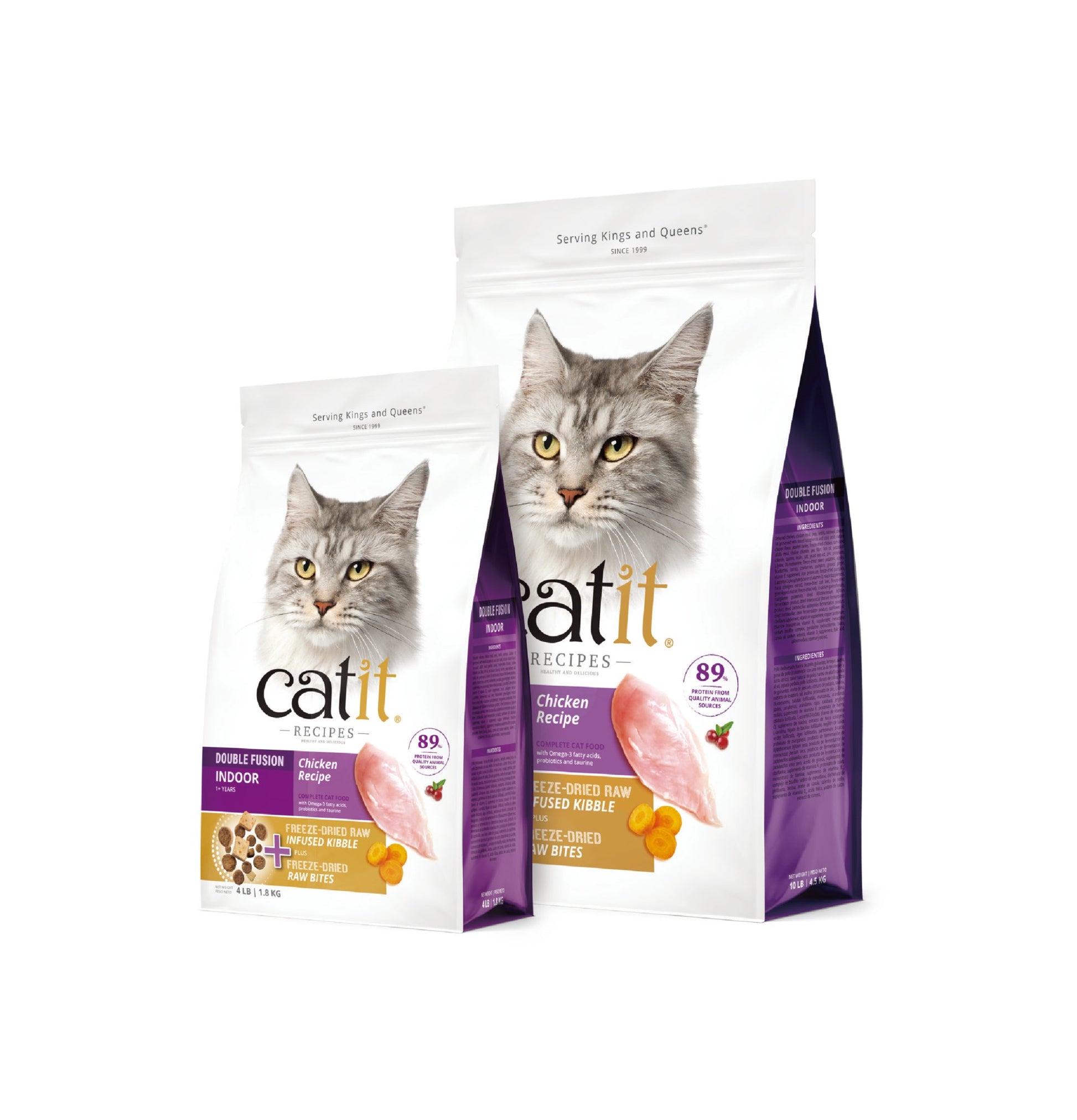 Catit | Recipes 凍乾内層+鮮雞肉室内貓乾糧 - SugarPet