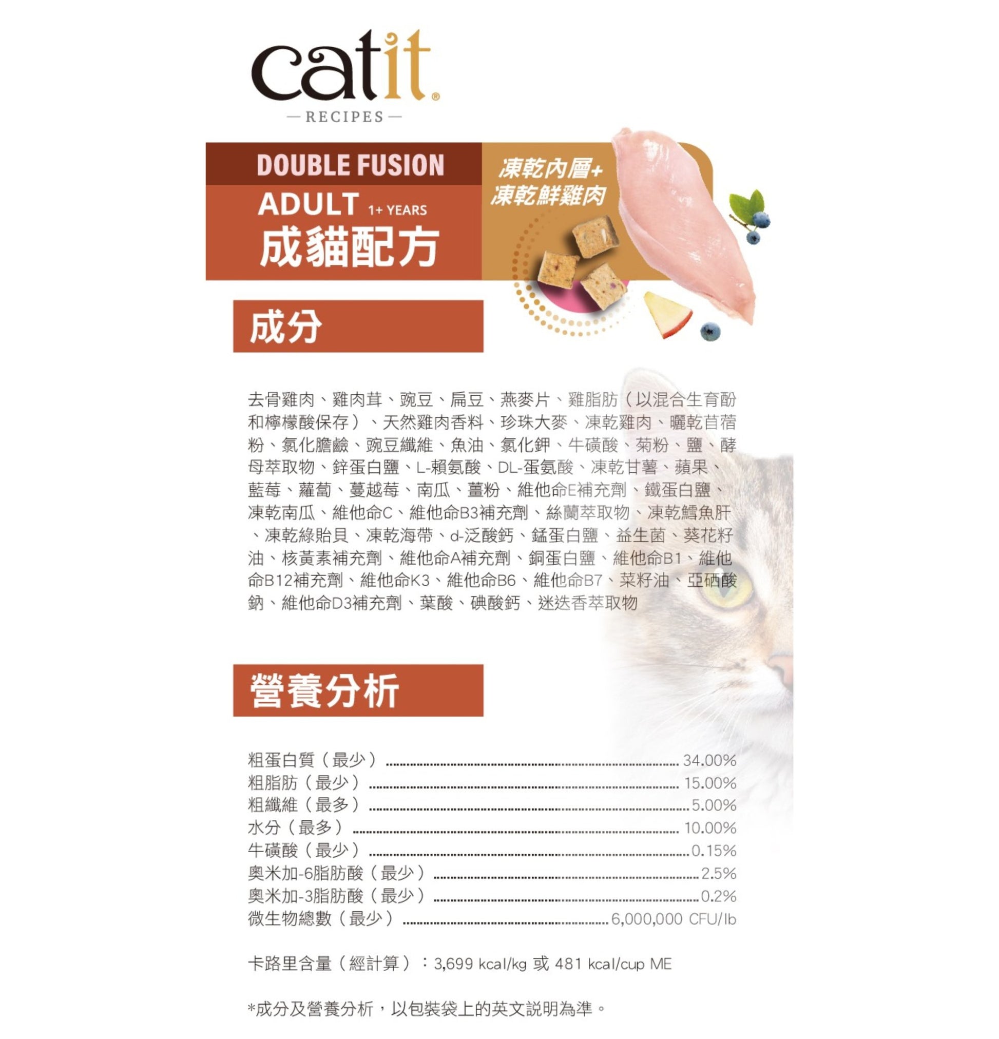 Catit | Recipes 凍乾内層+鮮雞肉成貓糧 - SugarPet