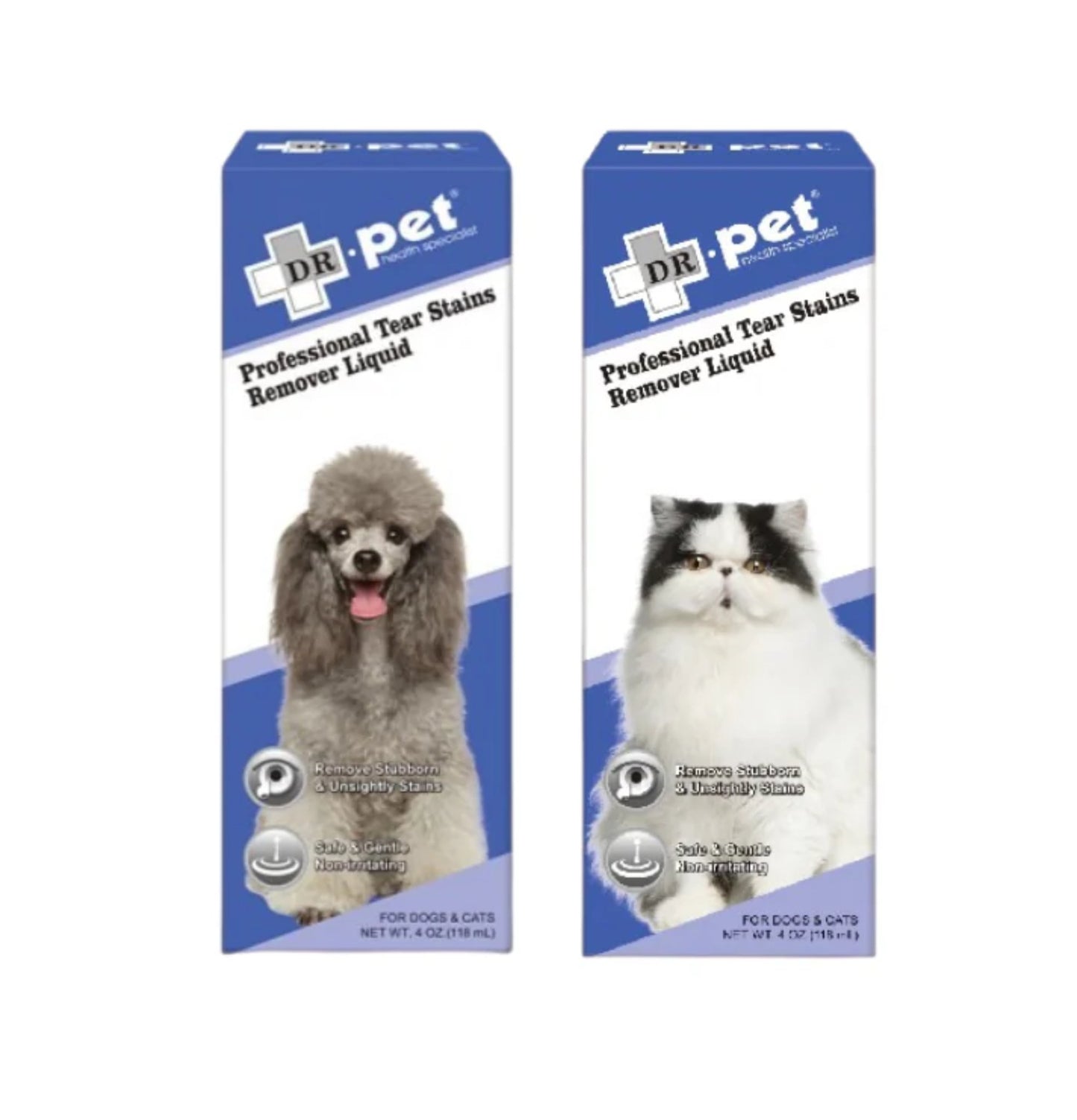 Dr. Pet | 專業淚痕清潔液 118ml(貓狗適用) - SugarPet