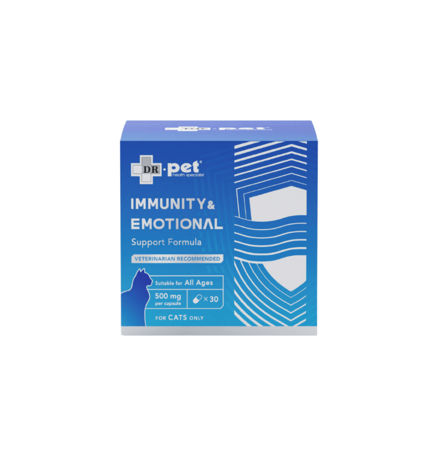 Dr. Pet | 免疫及情緒支援配方 30 粒膠囊 (貓食用) - SugarPet