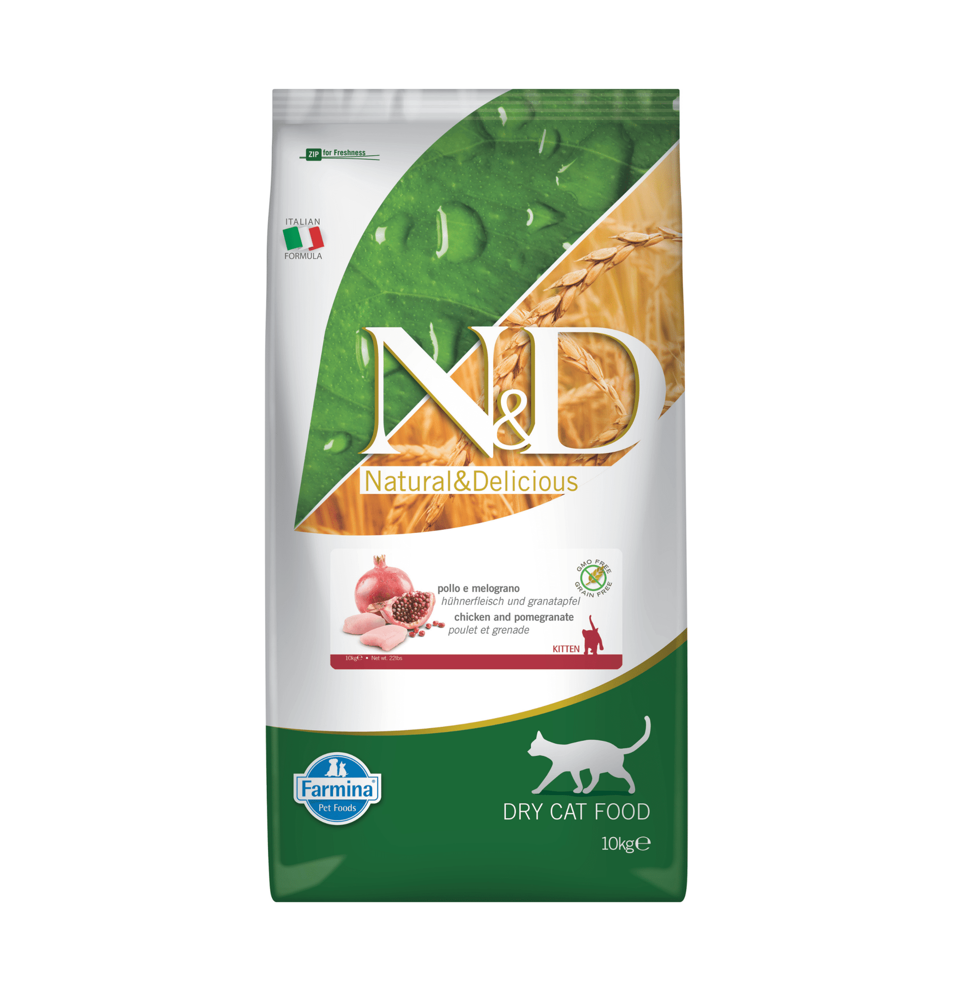 Farmina N&D | 天然無穀物系列 - 雞肉石榴幼貓糧 - SugarPet 寵甜