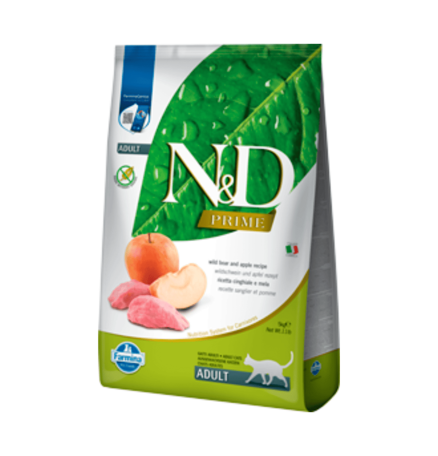 Farmina N&D | 天然無穀物系列 - 野豬蘋果成貓乾糧 - SugarPet 寵甜