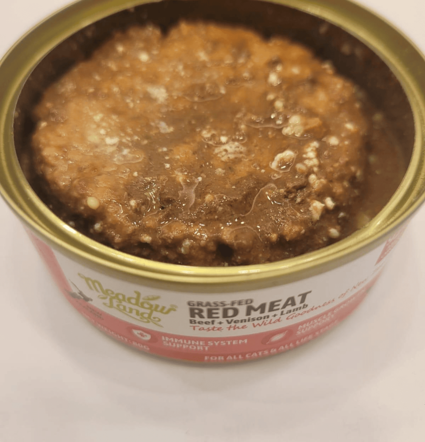Meadowland | 經典肉泥系列 - 紅肉 (牛肉+鹿肉+羊肉) 主食貓罐頭 80g - SugarPet