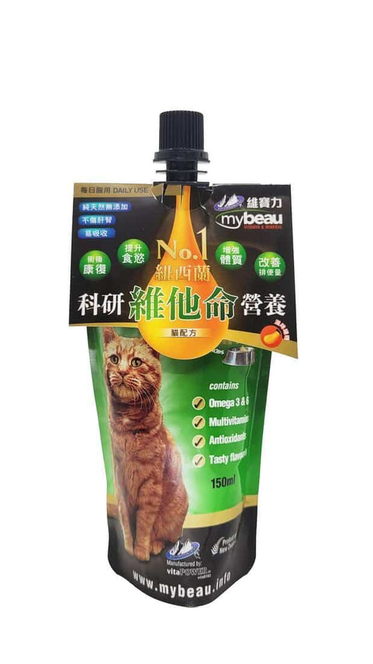 MyBeau | 專利維他命營養貓配方 150ml (貓貓食用) - SugarPet