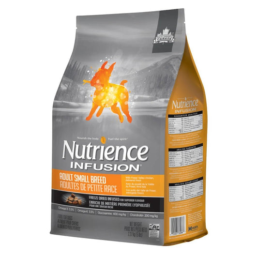 Nutrience | Infusion 系列凍乾外層鮮雞肉小型成犬狗乾糧 5lb - SugarPet
