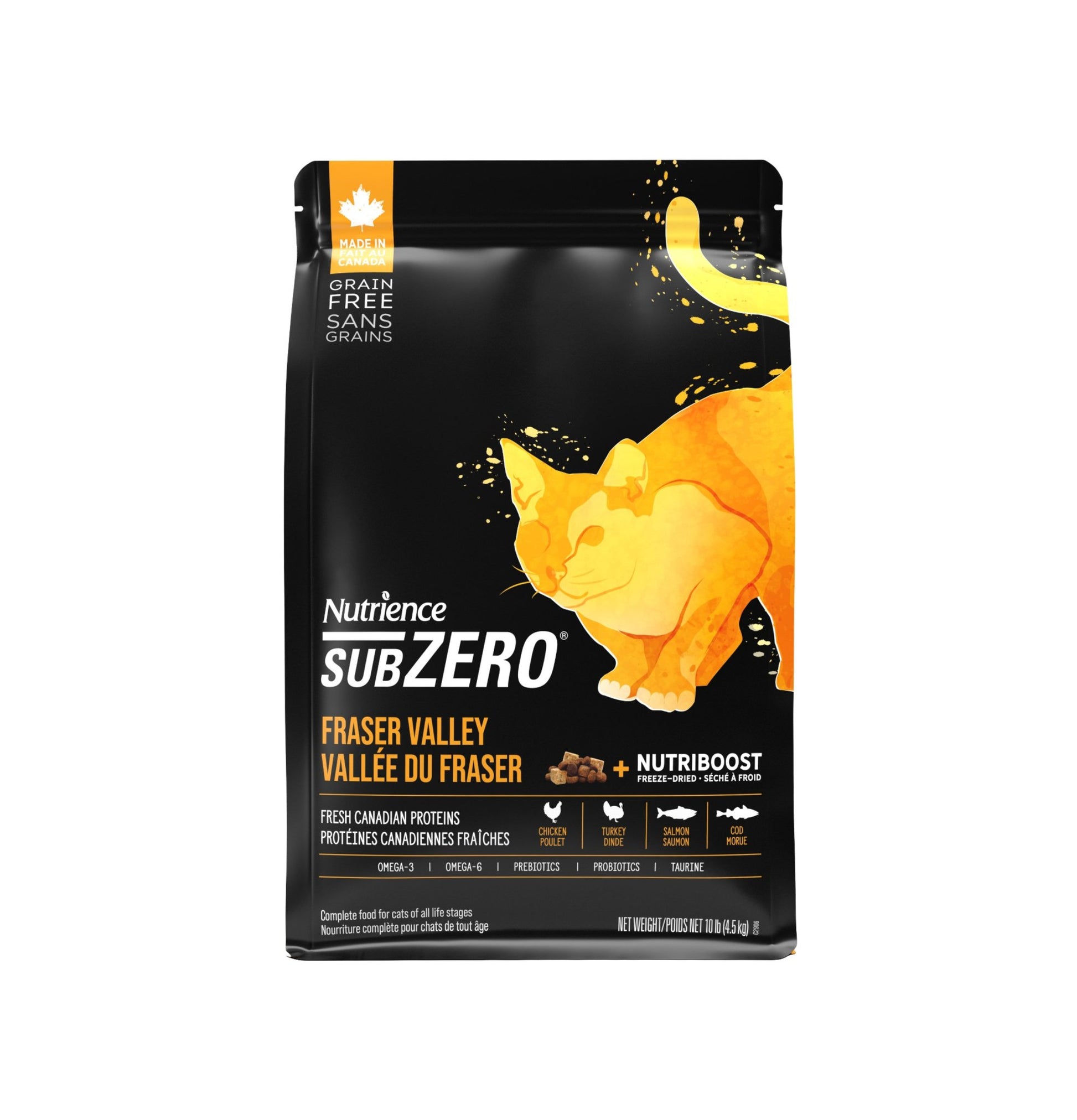 Nutrience | Sub Zero 系列凍乾脫水鮮雞無穀物貓糧 - SugarPet