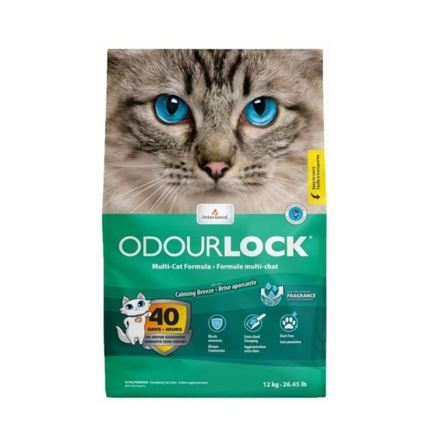 Odour Lock | 輕舒淡香貓礦物貓砂 12kg - SugarPet