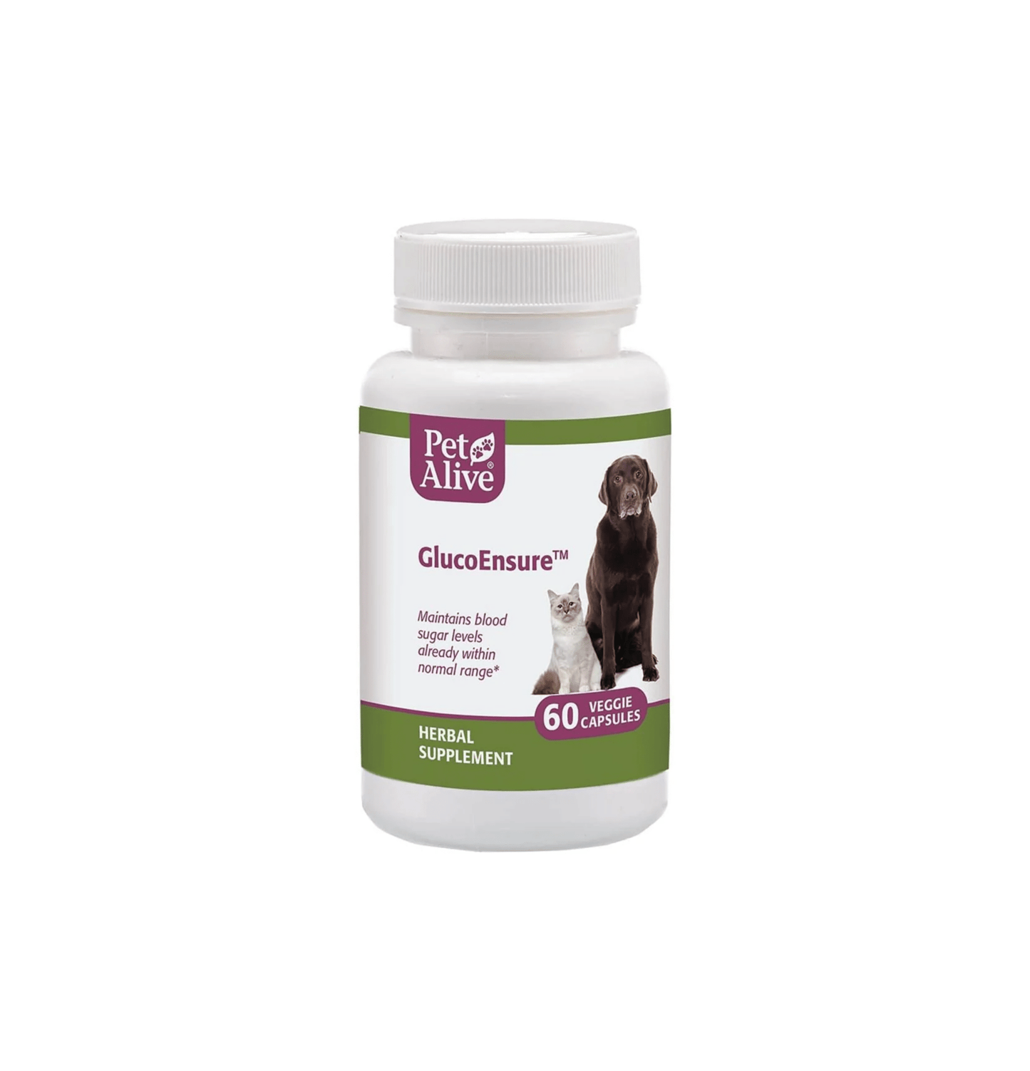 PetAlive | GlucoEnsure 針對糖尿病 60粒(貓狗食用) - SugarPet
