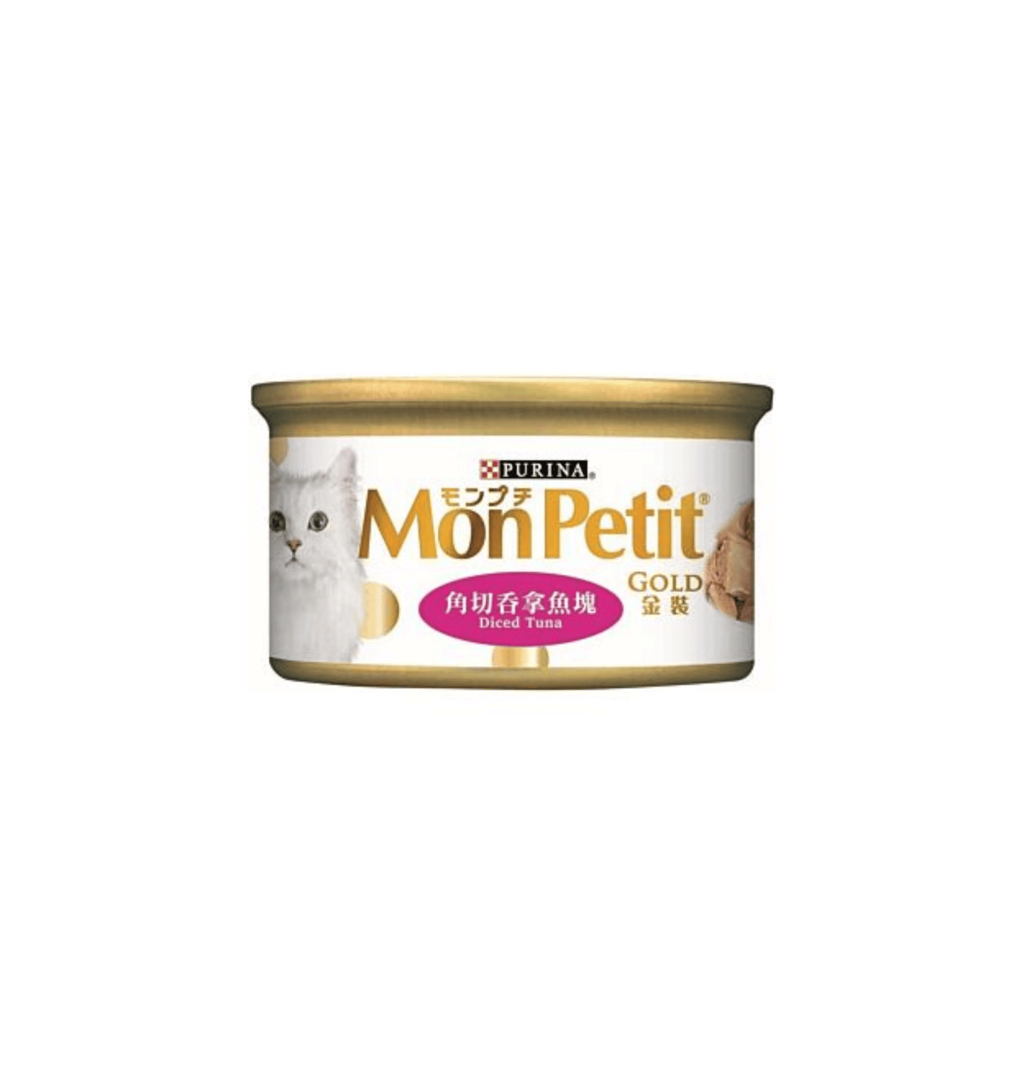 Purina Mon Petit | 金裝 - 汁煮 - 特選吞拿魚片貓罐頭 85g - SugarPet