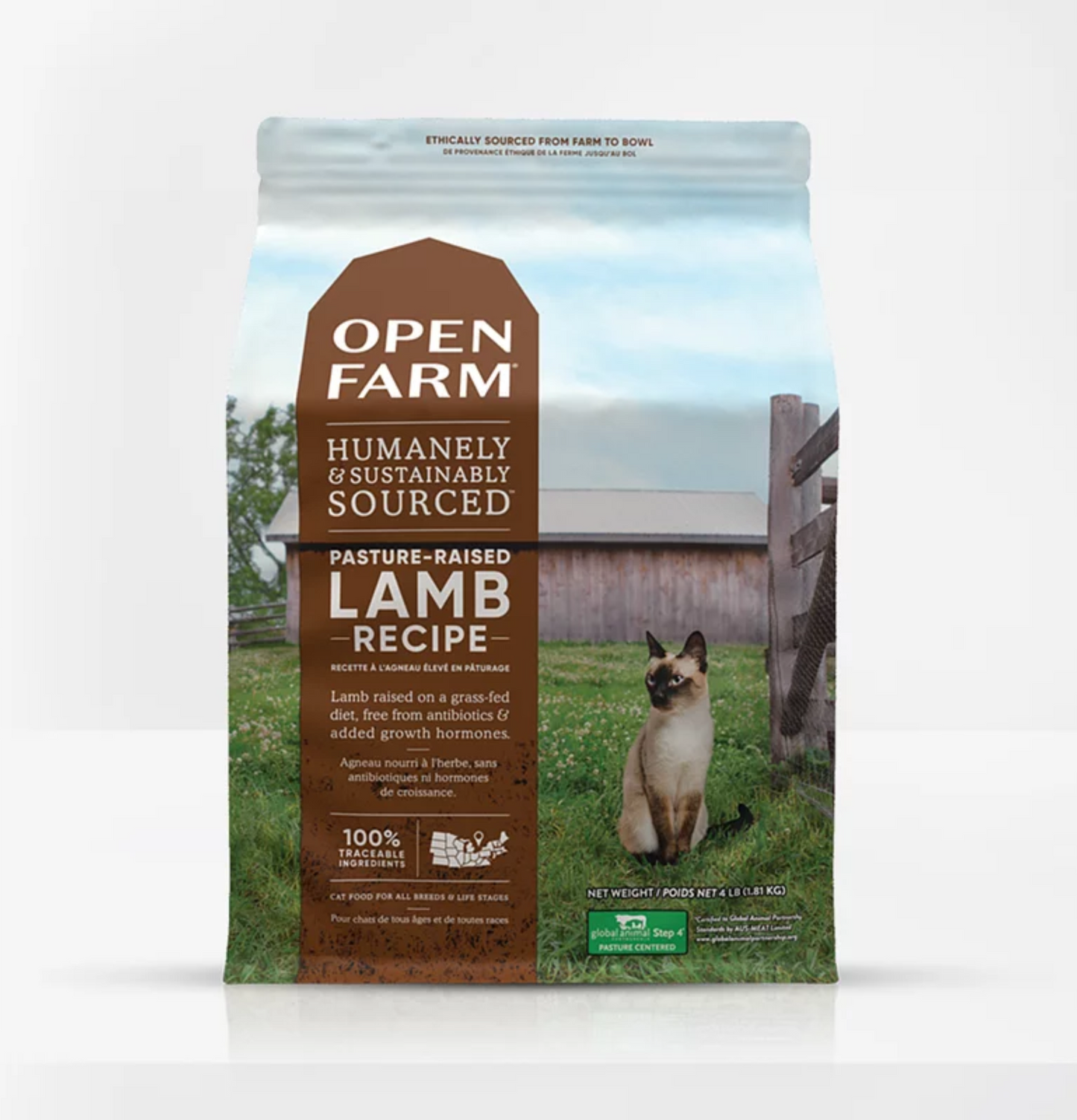 Open Farm | 無穀物羊肉蔬菜配方貓乾糧