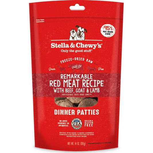 Stella & Chewy's | 凍乾生肉狗狗主糧 - 非凡紅肉 (牛肉、山羊及羊肉配方) - SugarPet