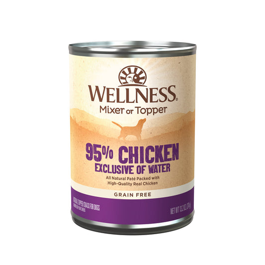 Wellness | 95%純鮮雞肉狗罐頭 13.2oz - SugarPet