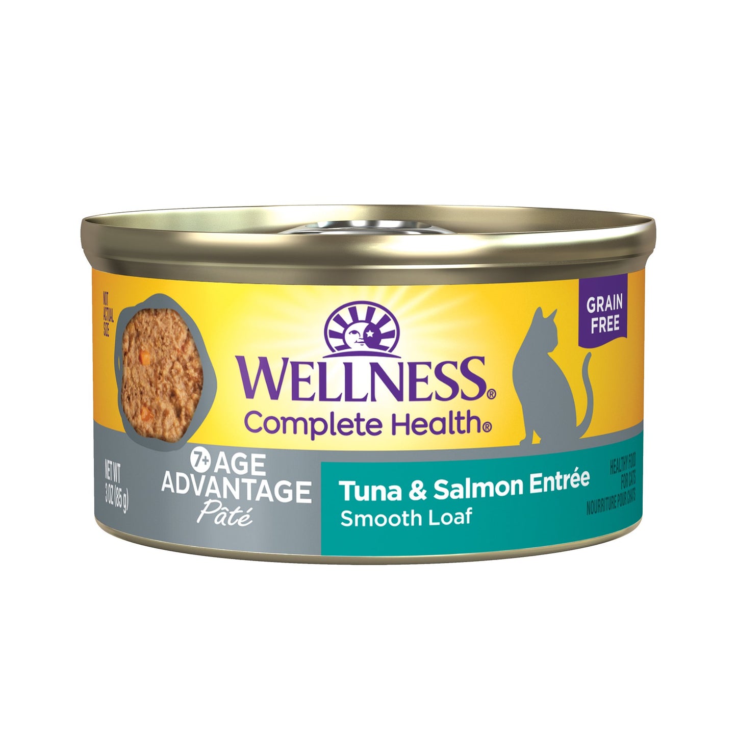 Wellness| Complete Health Pate 老貓護養魚吞拿魚+三文魚貓罐頭 3oz - SugarPet