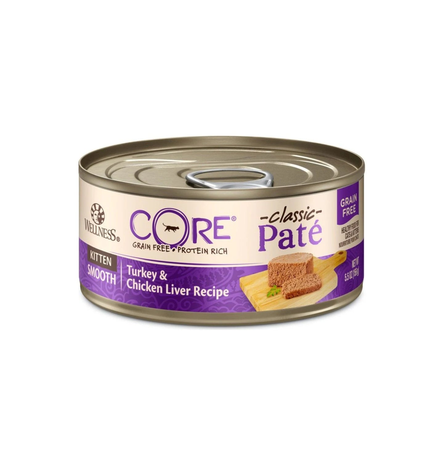 Wellness | Complete Health Pate 火雞+雞肝幼貓罐頭 5.5oz - SugarPet
