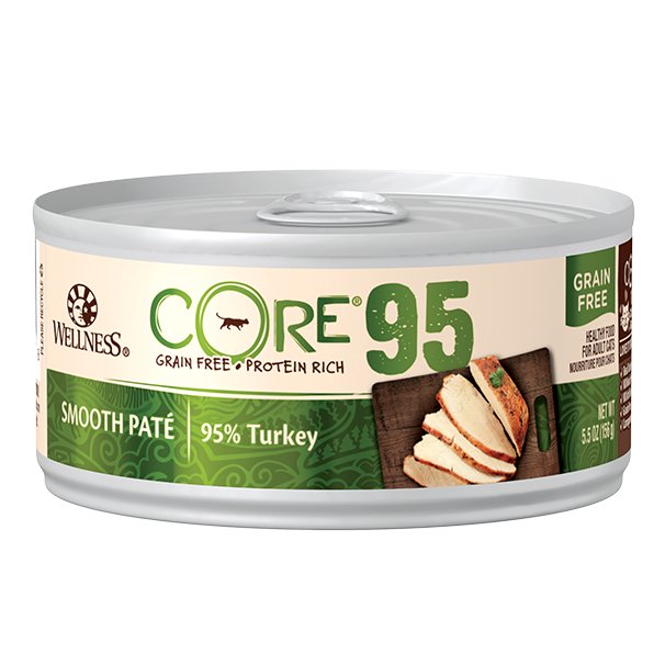 Wellness | Core 95% 純鮮火雞肉貓罐頭 5.5oz - SugarPet