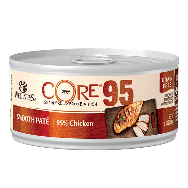 Wellness | Core 95% 純鮮雞肉貓罐頭 5.5oz - SugarPet