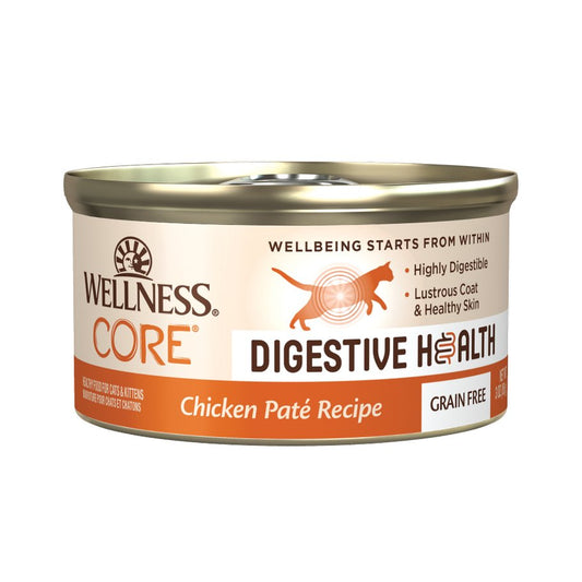 Wellness | Core Digestive 純鮮嫩雞肉貓罐頭 3oz - SugarPet
