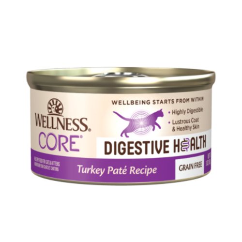 Wellness | Core Digestive 純鮮嫩火雞肉貓罐頭 3oz - SugarPet