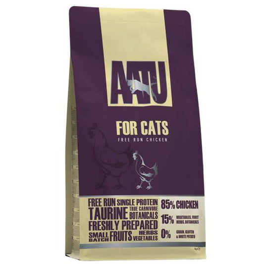 AATU | 無穀物走地雞肉低敏天然貓乾糧 - SugarPet