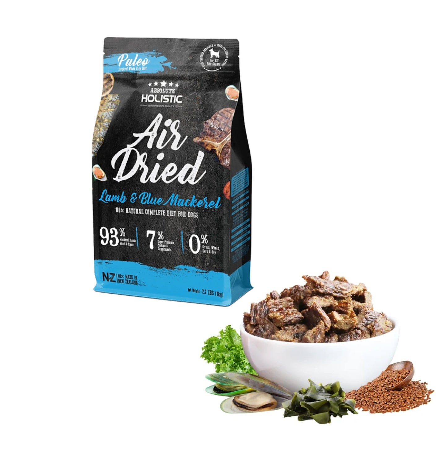Absolute Holistic | 狗狗鮮食肉片 1kg - SugarPet