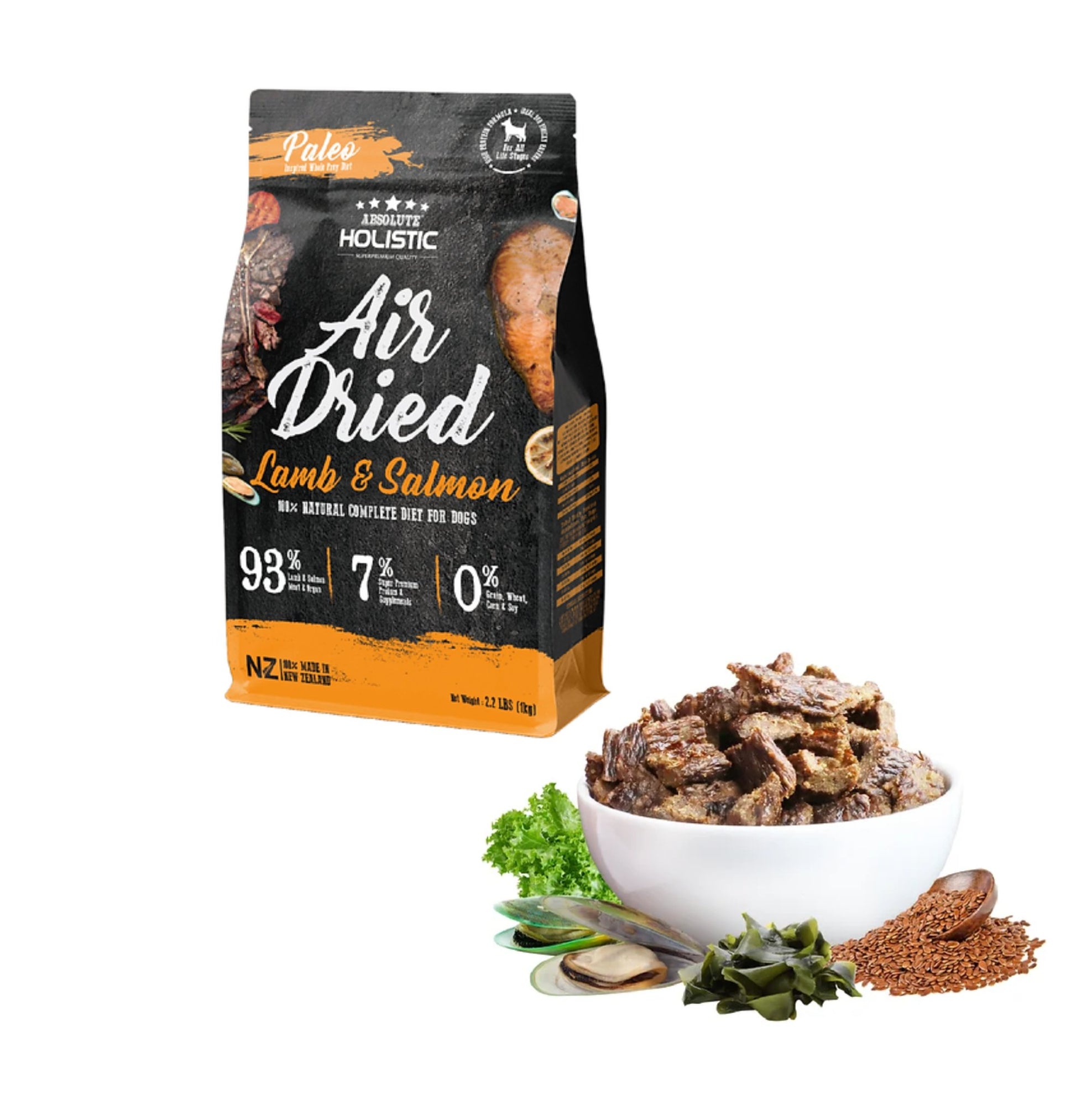 Absolute Holistic | 狗狗鮮食肉片 1kg - SugarPet