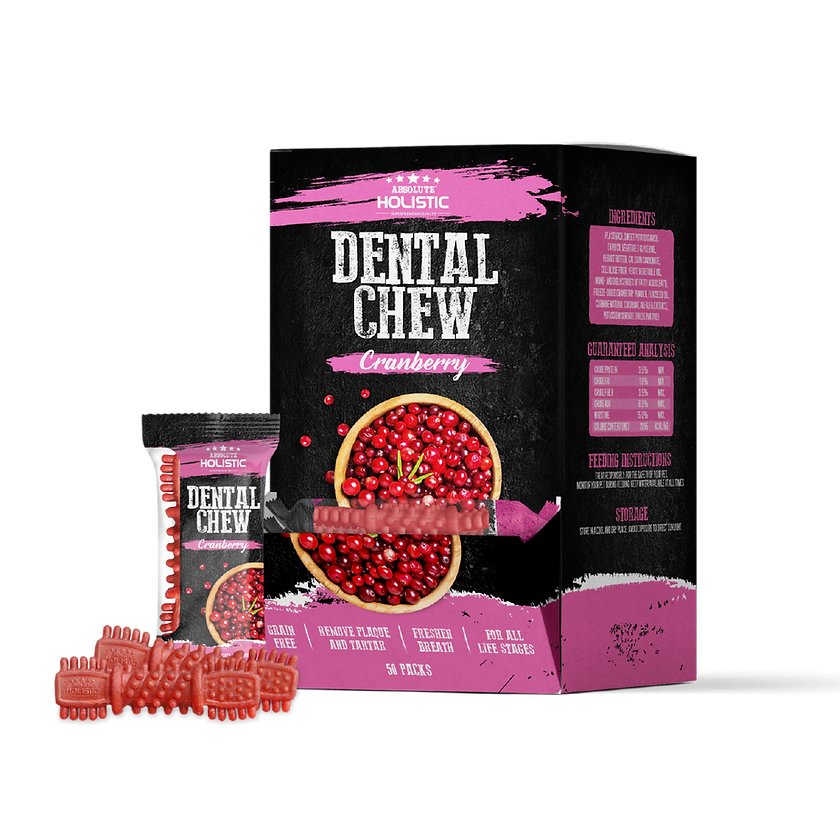 Absolute Holistic | 無穀潔齒骨50支裝 - SugarPet