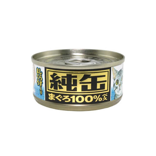 AIXIA | 純罐吞拿魚+白飯魚貓罐頭 65g 淺藍色 - SugarPet
