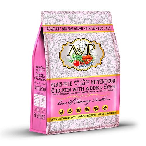 AVP | 無穀物雞蛋+雞肉幼貓糧 - SugarPet