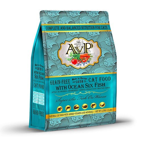 AVP | 無穀物深海6種魚貓乾糧 - SugarPet