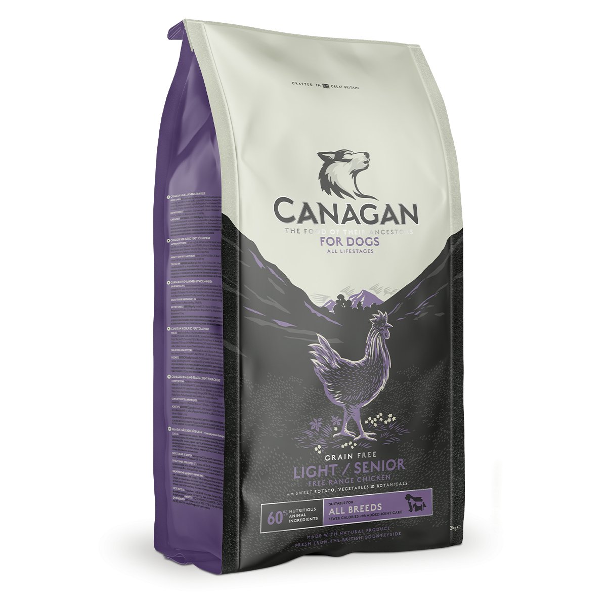 Canagan | 無穀物走地雞減肥老犬糧