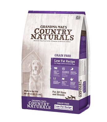 Country Naturals | 無穀物防敏高纖低脂老犬糧
