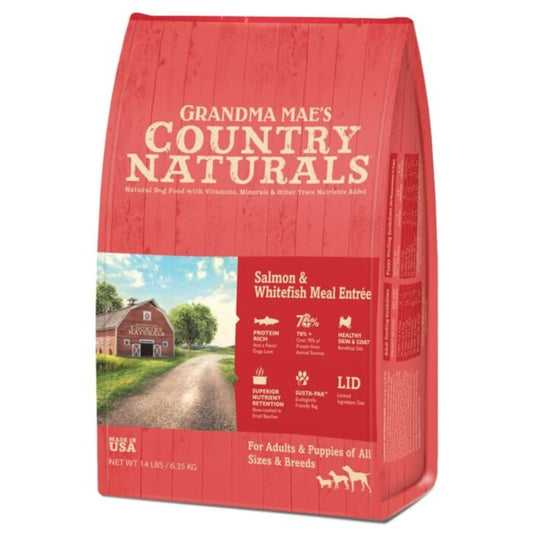 Country Naturals | 三文魚+白鮭魚護目狗乾糧