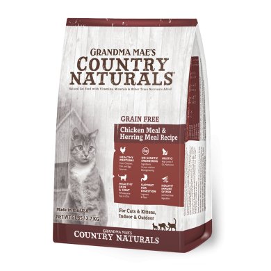 Country Naturals | 無穀物低敏雞+魚貓乾糧