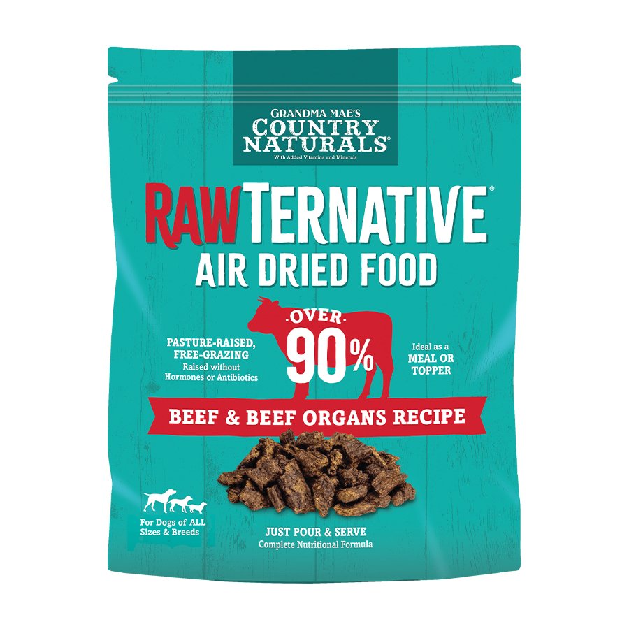Country Naturals | Raw Ternative 無激素草飼牛風乾犬用配方
