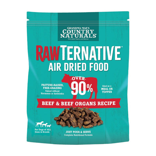 Country Naturals | Raw Ternative 無激素草飼牛風乾犬用配方 5oz