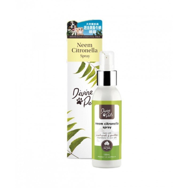 Divine Pets | 防蚊蟲跳蚤噴霧 130ml(貓狗適用) - SugarPet