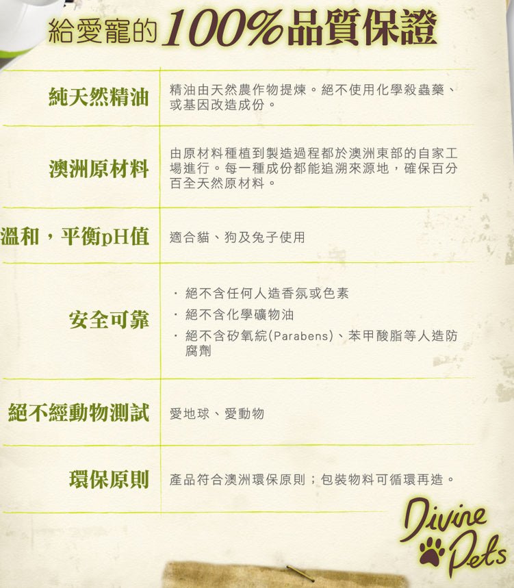 Divine Pets | 免沖洗潔毛泡沬 200ml(貓狗適用) - SugarPet