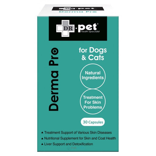 Dr. Pet | 天然皮膚綜合補充 30粒 (貓狗食用)