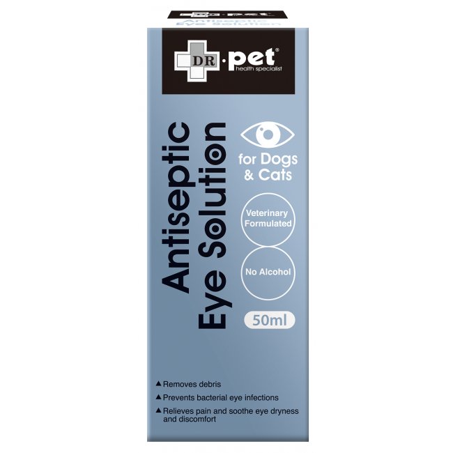 Dr. Pet | 抗菌眼藥水 50ml(貓狗適用)