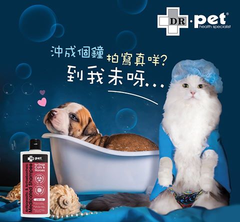 Dr. Pet | 藥用潔毛液 - 抗跳蚤及牛蜱配方 250ml(貓狗適用)
