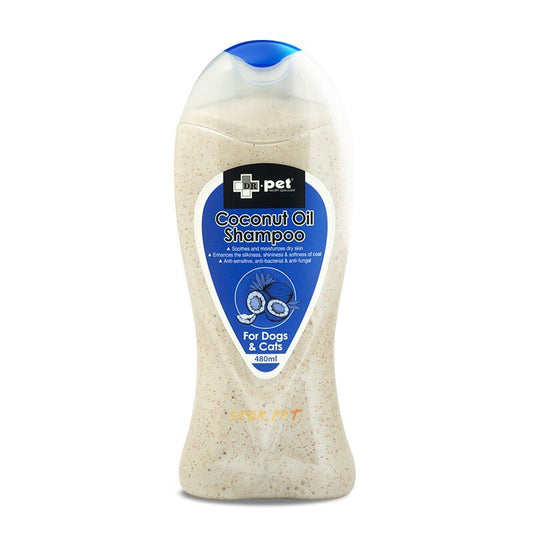 Dr. Pet | 椰子核桃油潔毛液 480ml (貓狗適用)(舊包裝)
