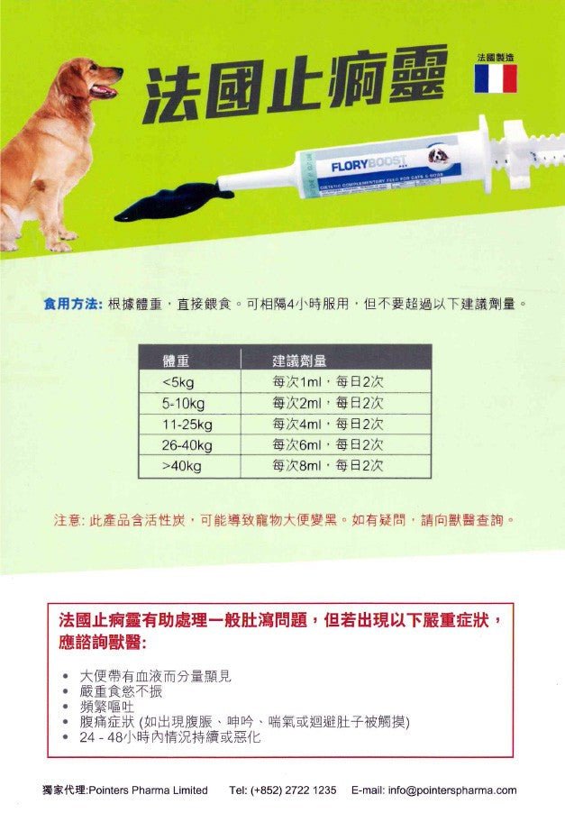 Flory Boost | 止痾靈 10ml (貓狗食用) - SugarPet